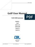 GoIP User Manual