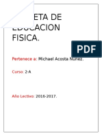 Carpeta de Educacion Fisica