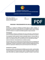 Procesos y Procedimientos en Una Empresa