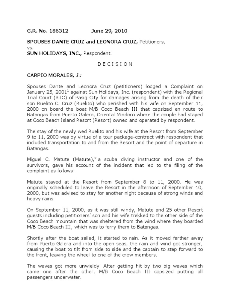 TRANSPO - Cases Set 2 - 10 Full Text | PDF | Certiorari | Damages