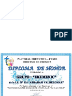 Diploma Pastoral 1