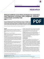Delayed Antibiotic Prescribing Strategies For Respiratory Tract Infections in Primary Care PDF