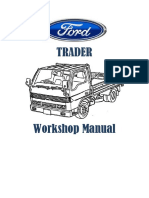 Mazda T35 Workshop Manual