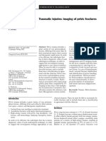 Traumatic Injuries Imaging of Pelvic Fractures