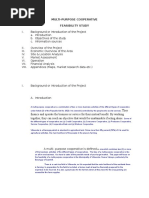 Cooperative Profile and Information Form | PDF | Cooperative | Farms