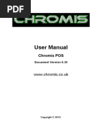 ChromisPOS - User Manual v1.8-Concept