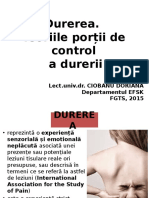 Curs 3. Controlul Durerii Si Stimularea Selectiva