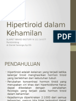 Hipertiroid Dalam Kehamilan