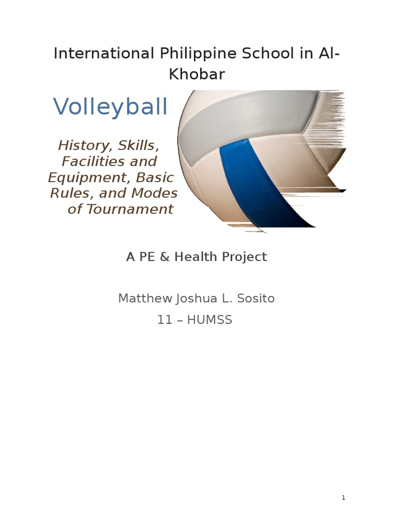 volleyball topics to research