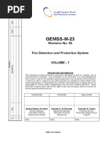 GEMSS-M-23 Rev 02 - Fire Detection & ProtectionSystem