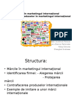 Mărcile În Marketingul Internațional