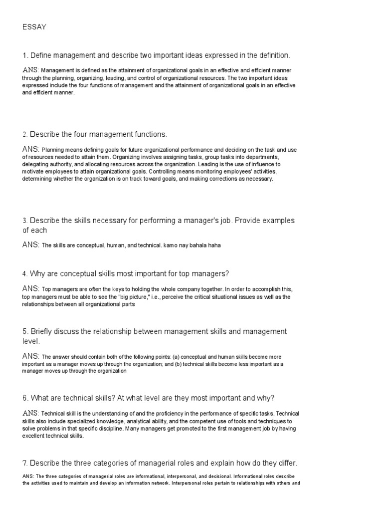 Essay Es27 Notes Docx Goal Organizational Culture
