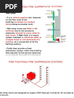 NFPA 14 Fire Hydrant System Overview | PDF | Hydraulics | Firefighting