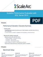 Scalearc Performance Evaluation With SQL Server 2014