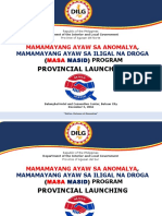 Tarp Design - MASA MASID Provincial Launching