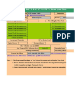 DATA ENTRY SHEET (Enter Your Details) : (Mention Sri./Smt. Before Incumbent Name)