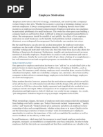 Workplace Motivation Strategies Explained | PDF | Motivation | Motivational