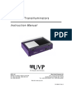 UVP Transilluminators White UV Manual