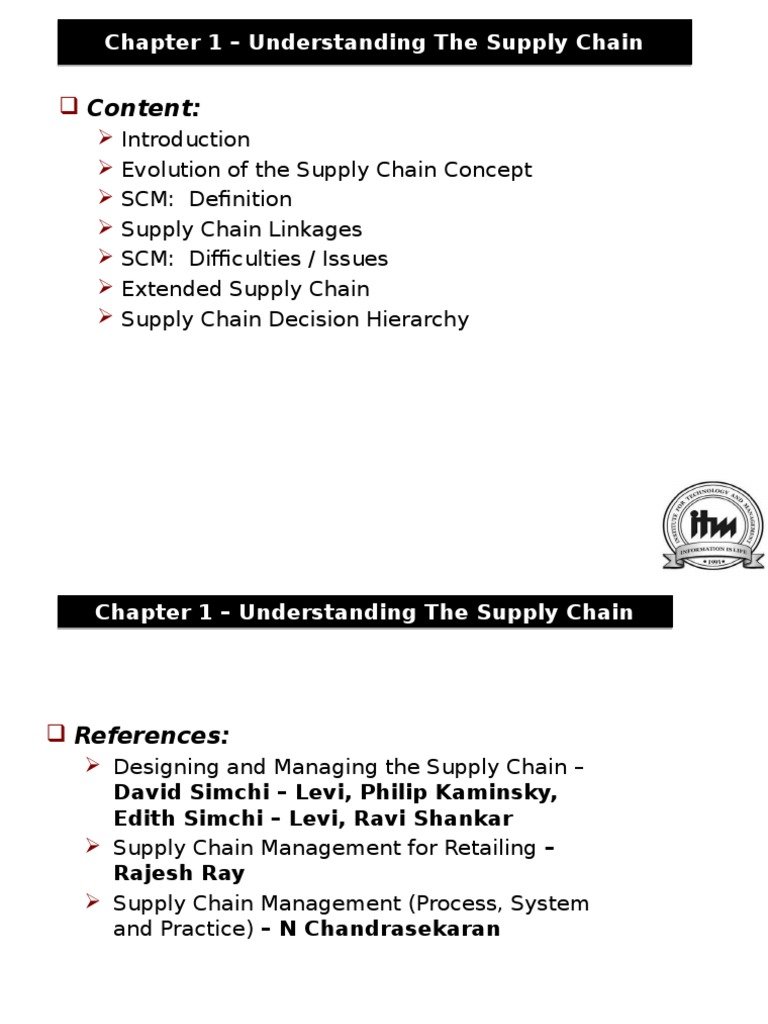 Understanding Supply Chain Management | PDF | Supply Chain Management ...