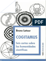 LATOUR Cogitamus Seis Cartas Sobre Las Humanidades Científicas