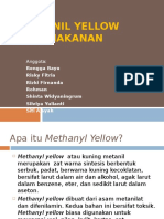 Methanil Yellow Kelompok 5