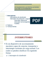 Clase 4 Tableros Electricos Interruptores