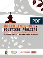 Adler y Aguayo (2011) Masculinidades y Politicas Publicas