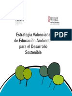 Estrategia Valenciana de Educación Ambiental Para El Desarrollo Sostenible
