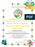 Programa Nacional de Convivencia Escolar (PNCE) & Programa Nacional de Inglés en Educación Básica (PNIEB)