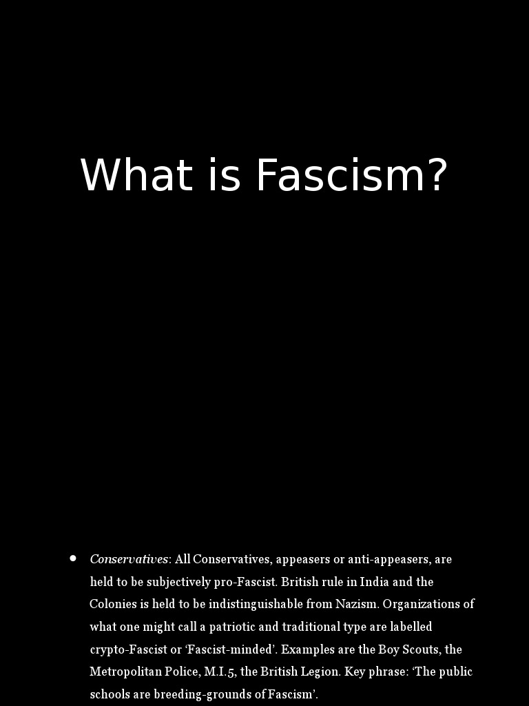 Understanding Fascism Perceptions | PDF | Fascism | Nationalism