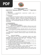 Pn-004 - Procedimento Para Pré-Venda
