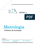 Metrologia - Gestão do Equipamento