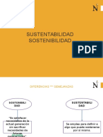 Sustentabilidad Sostenibilidad