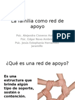 La Familia Como Red de Apoyo