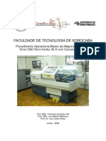 Procedimento Operacional Torno CNC ROMI Centur 30D