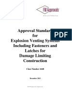 Approval Standard for Explosion Venting Systems