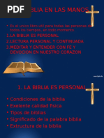 La Biblia en Las Manos