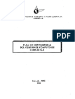 Plan Contingencia Centro Computo CORPAC (GG-710-2008 06.08.2008) PDF