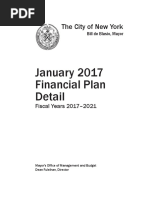 Proposed NYC Financial Plan FY 2017-2021