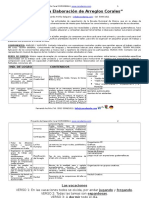 Taller para Elaboración de Arreglos Corales