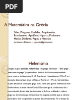 Matematica Na Grecia PDF