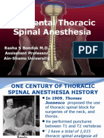 Segmental Thoracic Spinal