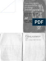 Las Tecnicas Proyectivas y El Proceso Psicodiagnostico Ocampo y Arceno PDF