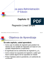 CAP12 Regresion Lineal Simple