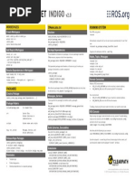 ROS Cheat Sheet Indigo