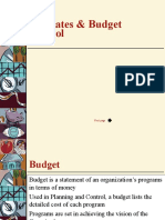 Estimates & Budget Control: Next Page