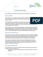DefinitionofPrimaryHealthCareNursing PDF