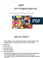 Definisi Dan Penggolongan Obat PDF