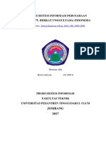 Analisis Sistem Informasi Perusahaan Impor Di PT. Berkat Unggultama Indonesia