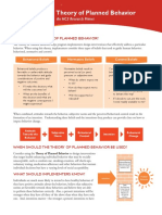 Theory of Planned Behavior HC3 Research Primer